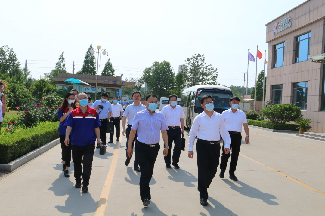 青島市市委常委、政法委書記程德智一行到定點包聯企業銳智智能，實地調研、紓困解難！