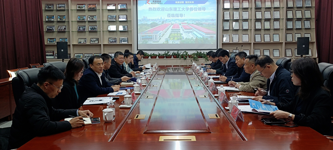 山東理工大學(xué)黨委常委、副校長陳靖一行蒞臨銳智開展走訪調(diào)研活動(dòng) 山東理工大學(xué)黨委常委、副校長陳靖一行蒞臨銳智開展走訪調(diào)研活動(dòng)